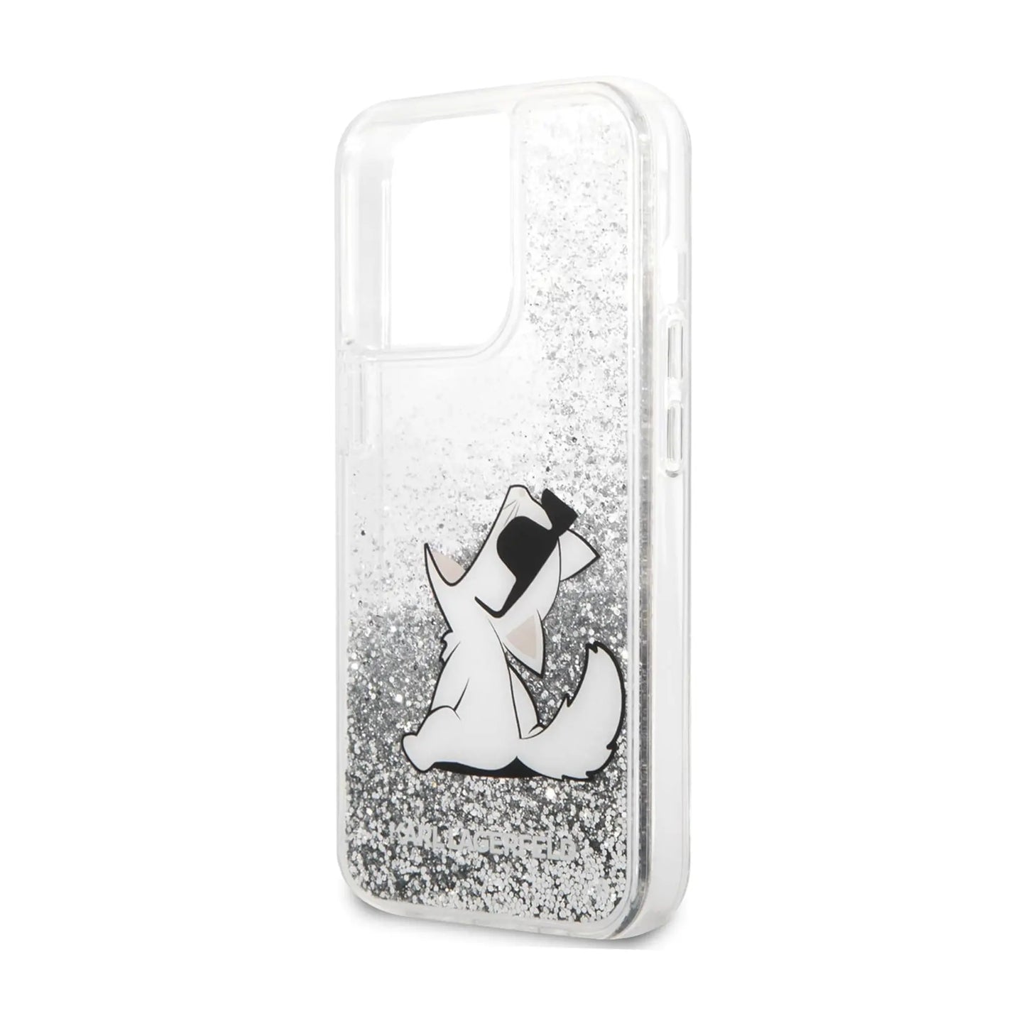 Karl Lagerfeld Liquid Choupette Fun Case, Transparent - iPhone 13 Pro Max