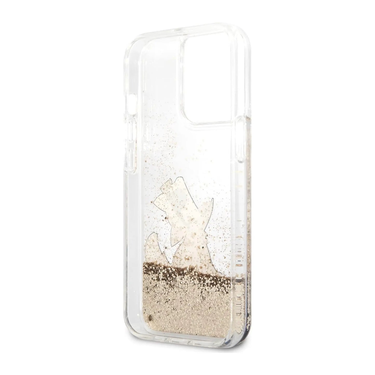 Karl Lagerfeld Hardcase KLHCP13XGCFD, Gold - iPhone 13 Pro Max