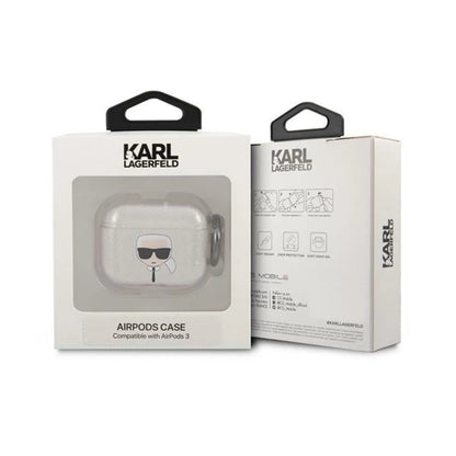 Karl Lagerfeld Case KLA3UKHGS, Silber - AirPods 3