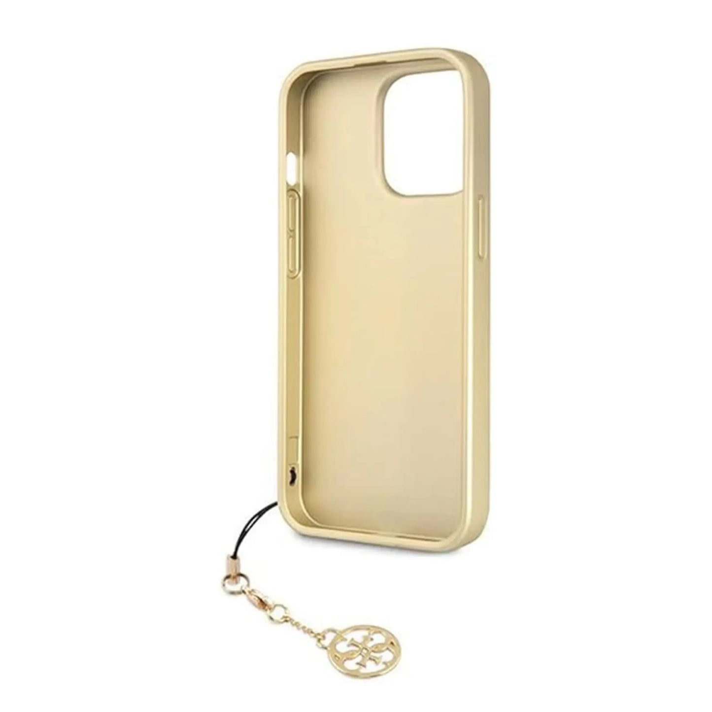 Guess iPhone 13 Pro Hülle, Grau – 4G Charms Collection