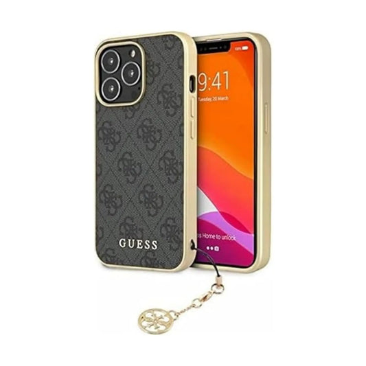 Guess 4G Charms Collection Case, Schwarz – iPhone 13 Pro Max