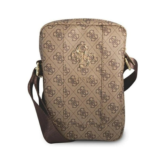 Guess GUTB8G4GFBR Laptoptasche 4G Logo Braun - 8 Zoll