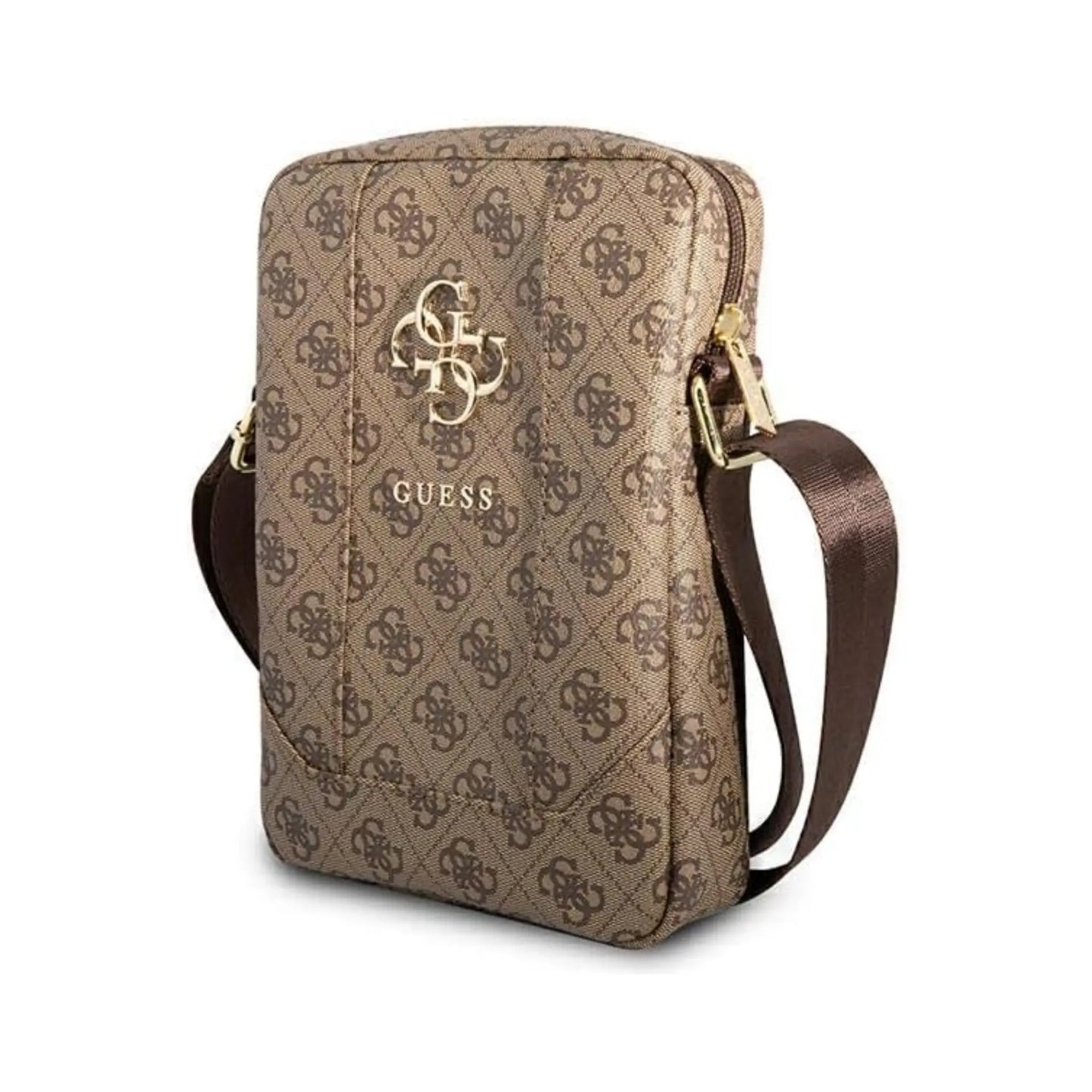 Guess GUTB8G4GFBR Laptoptasche 4G Logo Braun - 8 Zoll