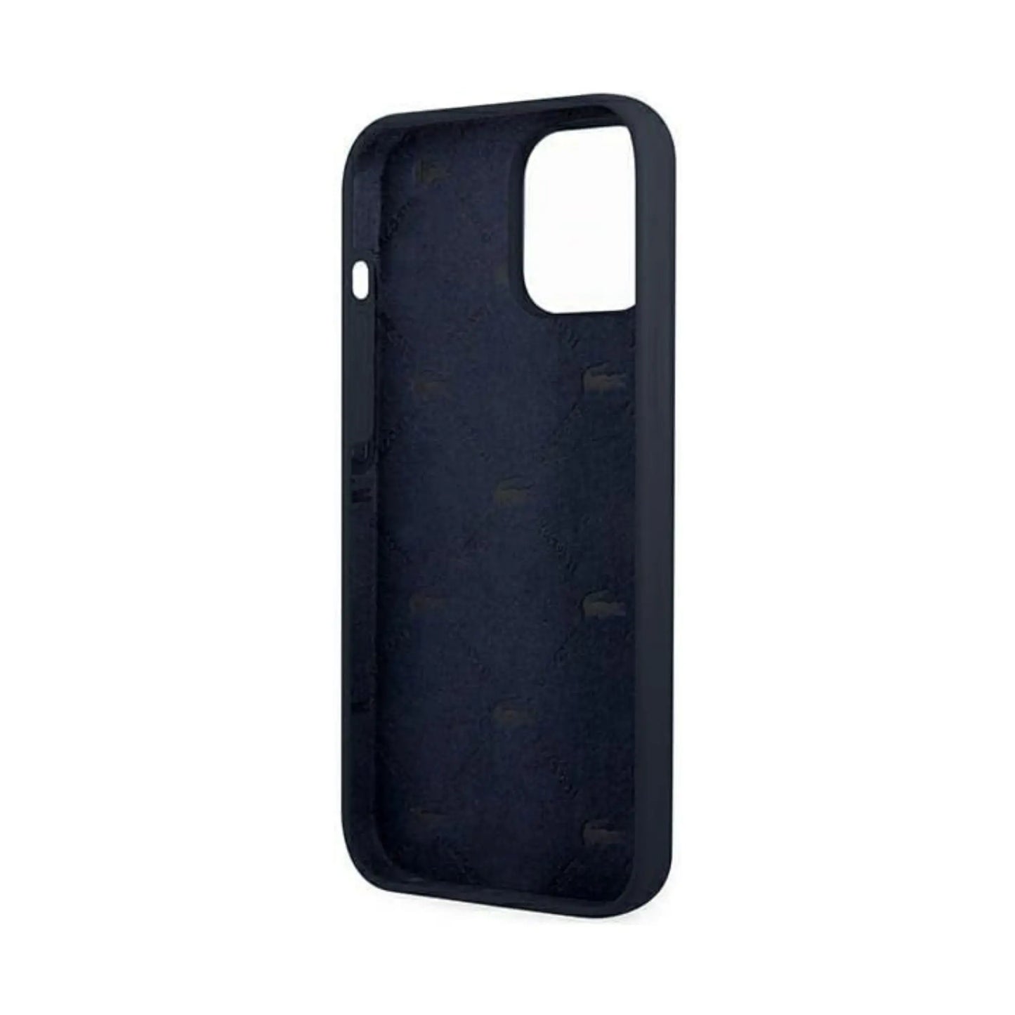 Lacoste Hülle Liquid Silicone Glossy Logo Navy – iPhone 13 Pro