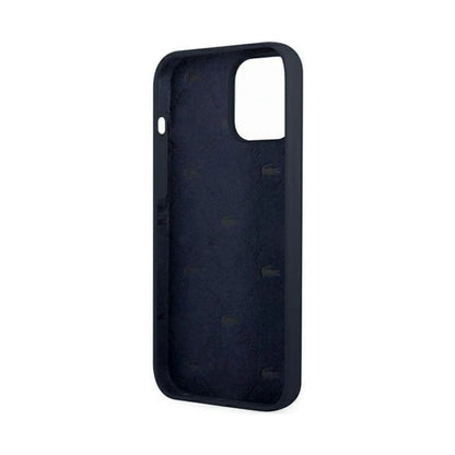 Lacoste Hülle Liquid Silicone Glossy Logo Navy – iPhone 13 Pro