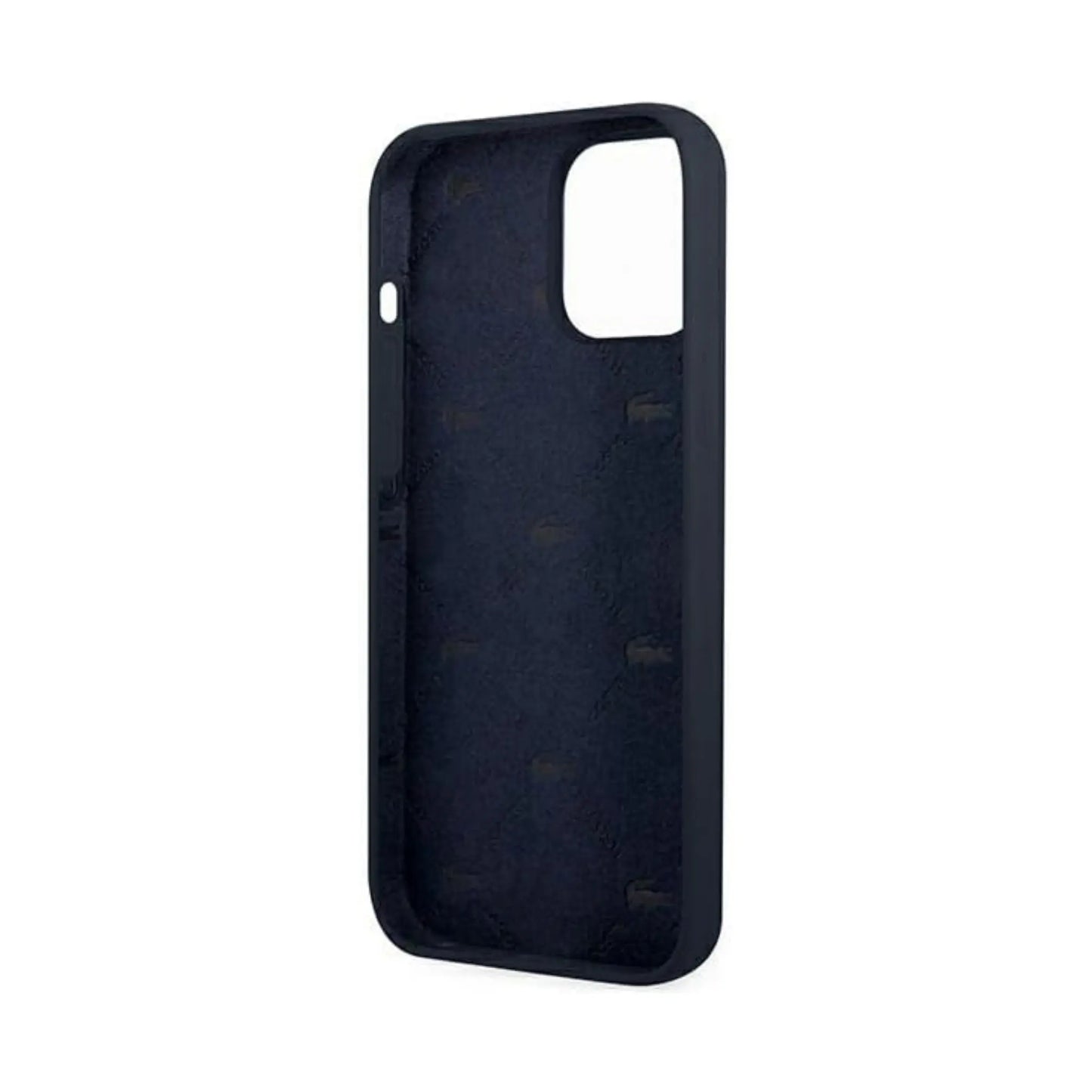 Lacoste Hülle Liquid Silicone Glossy Logo Navy – iPhone 13 Pro Max