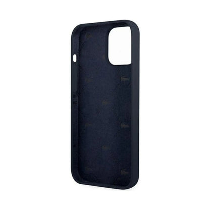 Lacoste Hülle Liquid Silicone Glossy Logo Navy – iPhone 13 Pro Max