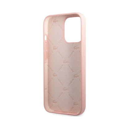 Lacoste Silicone Head Crocodile Case, Rosa – iPhone 13 Pro