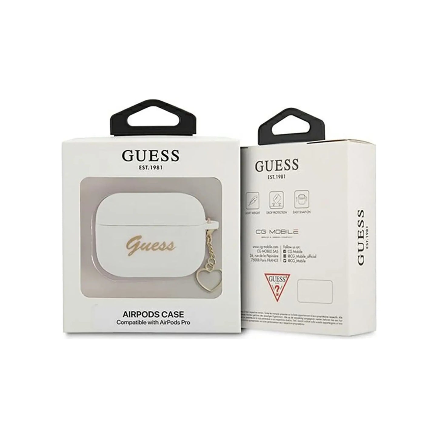 Guess Hülle GUAPLSCSH Weiß - AirPods Pro