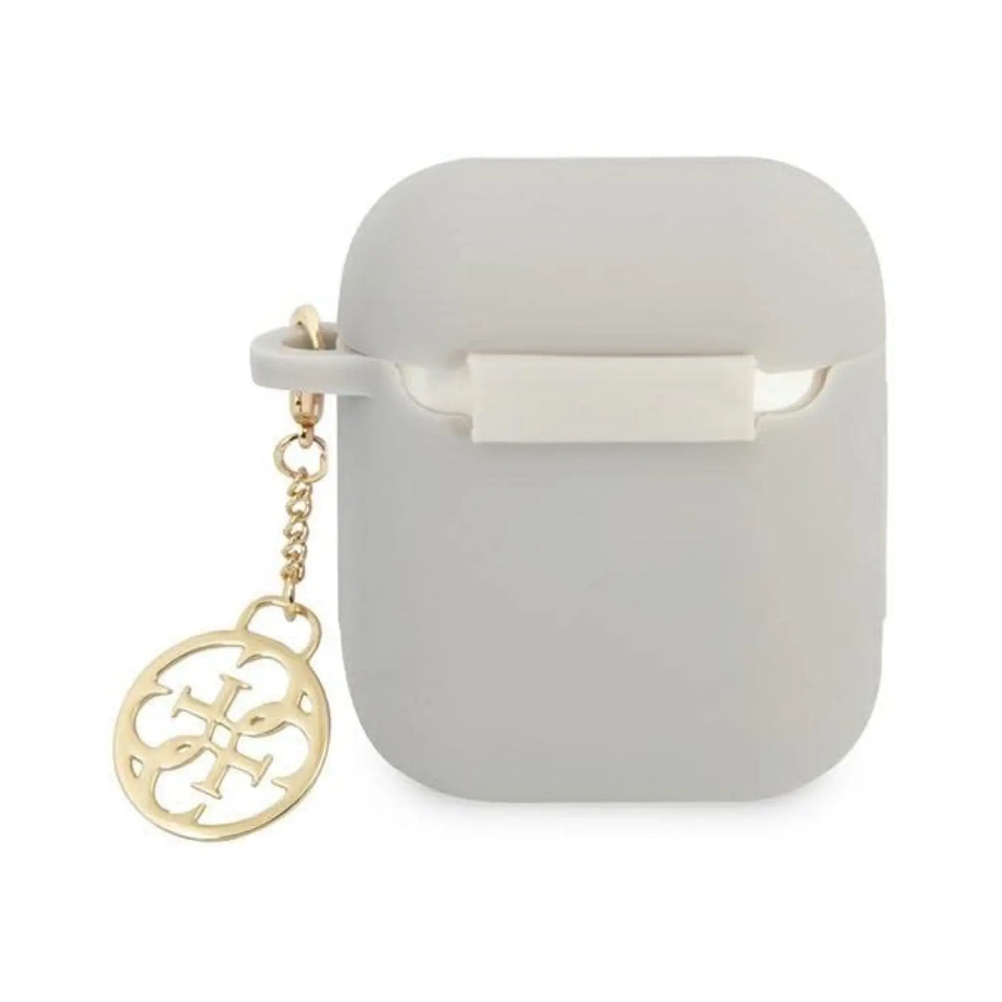 Guess GUA2LSC4EG AirPods Hülle Silikon Charm 4G Kollektion Grau
