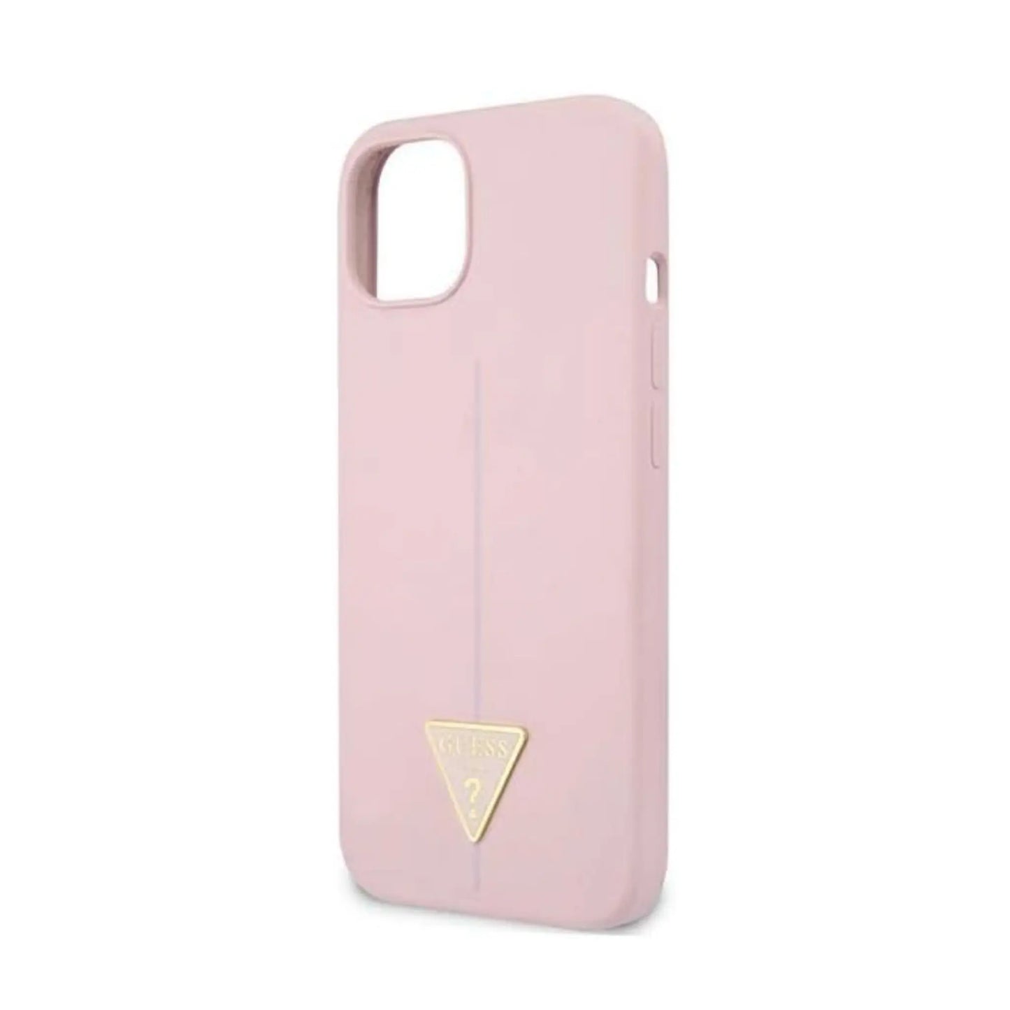 Guess Silikon Triangle Logo Case, Flieder – iPhone 13