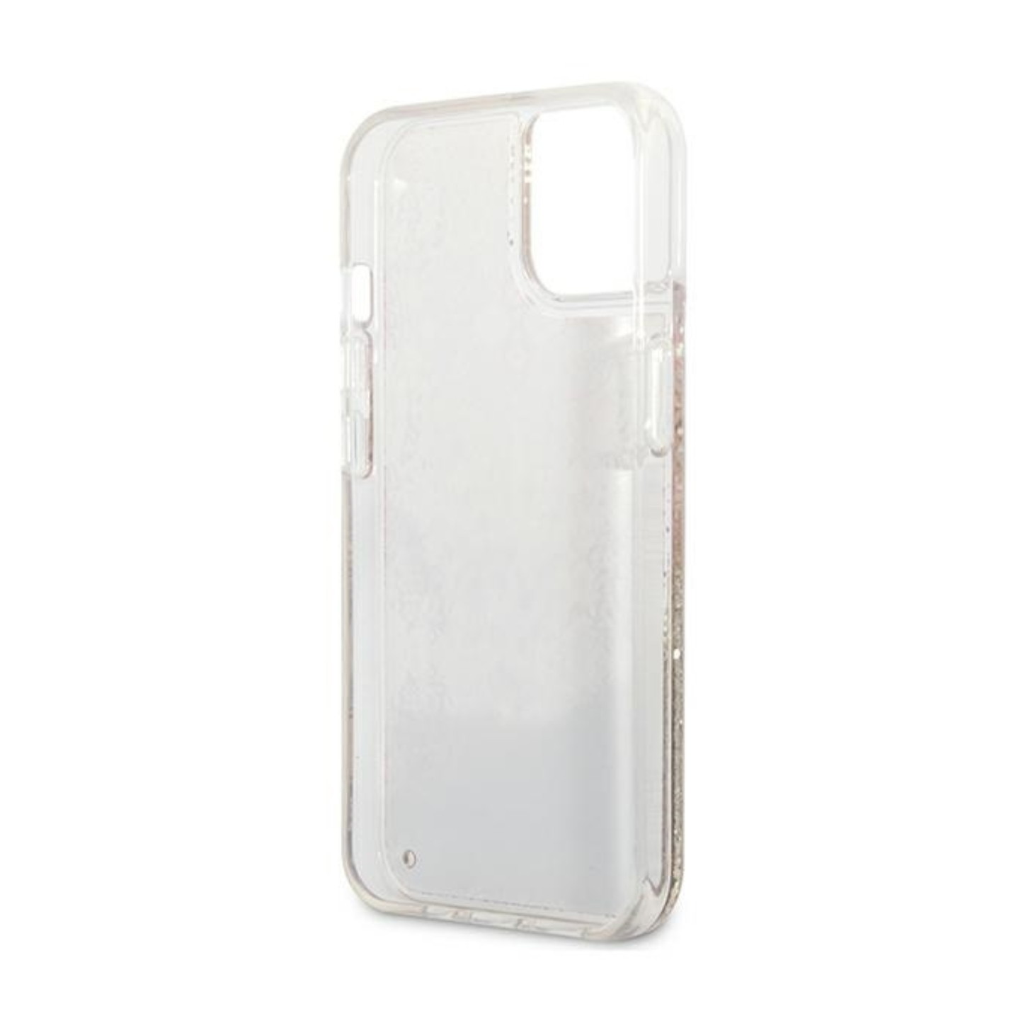 Guess Hülle Liquid Glitter Paisley Gold - iPhone 13 Mini