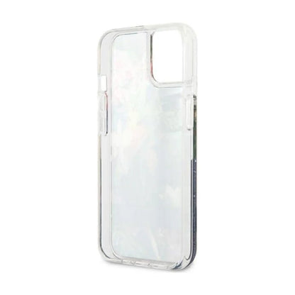 Guess Hülle Liquid Glitter Paisley Gold - iPhone 13 Mini