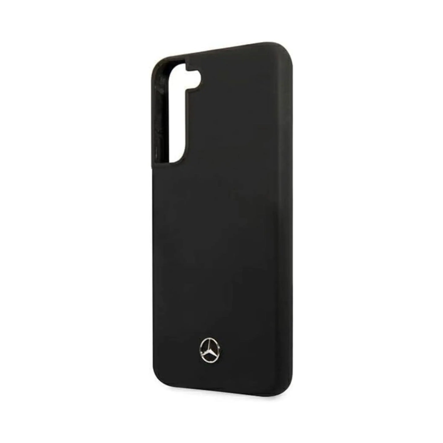 Mercedes Silikon Hardcase, Schwarz - Samsung Galaxy S22