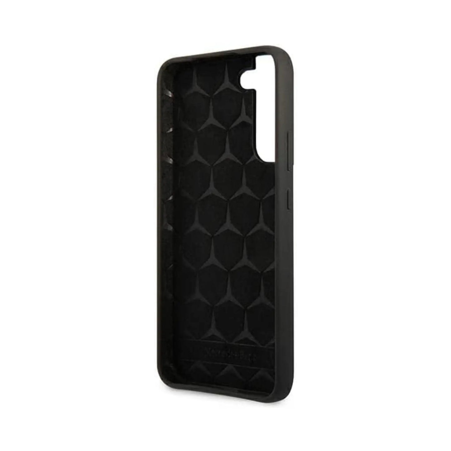 Mercedes Silikon Hardcase, Schwarz - Samsung Galaxy S22