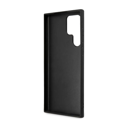 Guess Hülle 4G Big Metal Logo Braun – Galaxy S22 Ultra