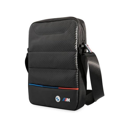 BMW Tablet-Tasche 10", Schwarz – Carbon & Nylon Tricolor