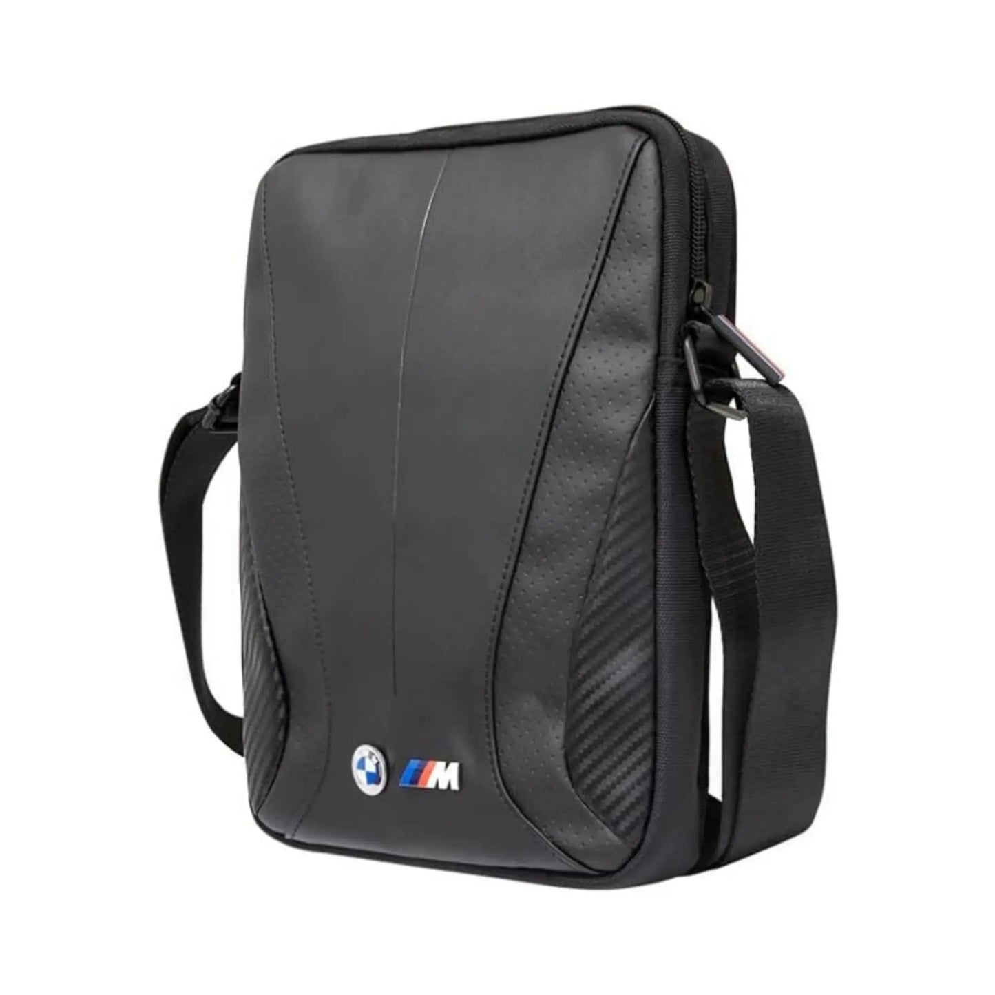 BMW Tablet-Umhängetasche 10", Schwarz – Carbon Design