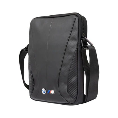 BMW Tablet-Umhängetasche 10", Schwarz – Carbon Design