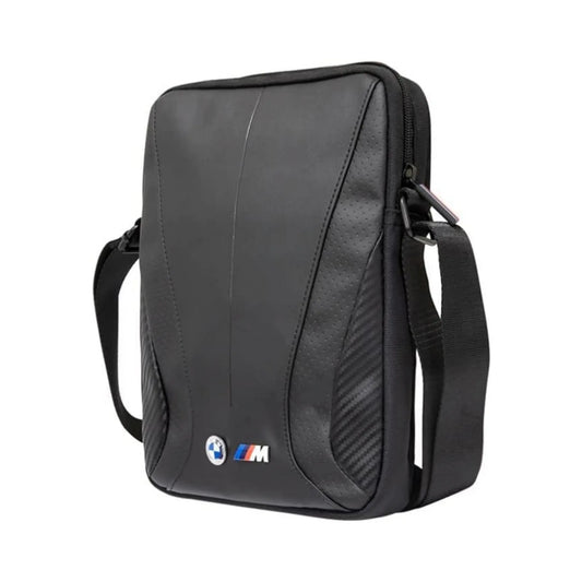 BMW Tablet-Umhängetasche 10", Schwarz – Carbon Design