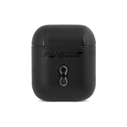 Ferrari On Track Leder Case, Schwarz – AirPods 1/2 Gen
