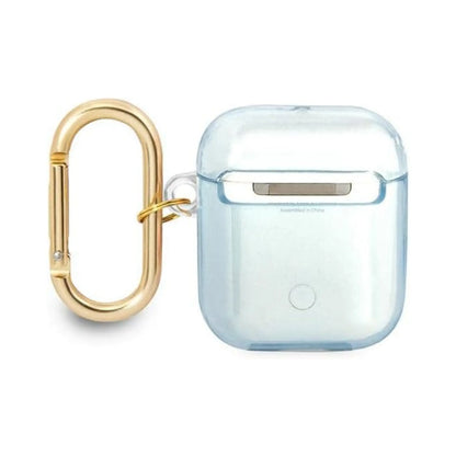 Guess GUAPHHTSB AirPods Pro Hülle Strap Kollektion - Blau