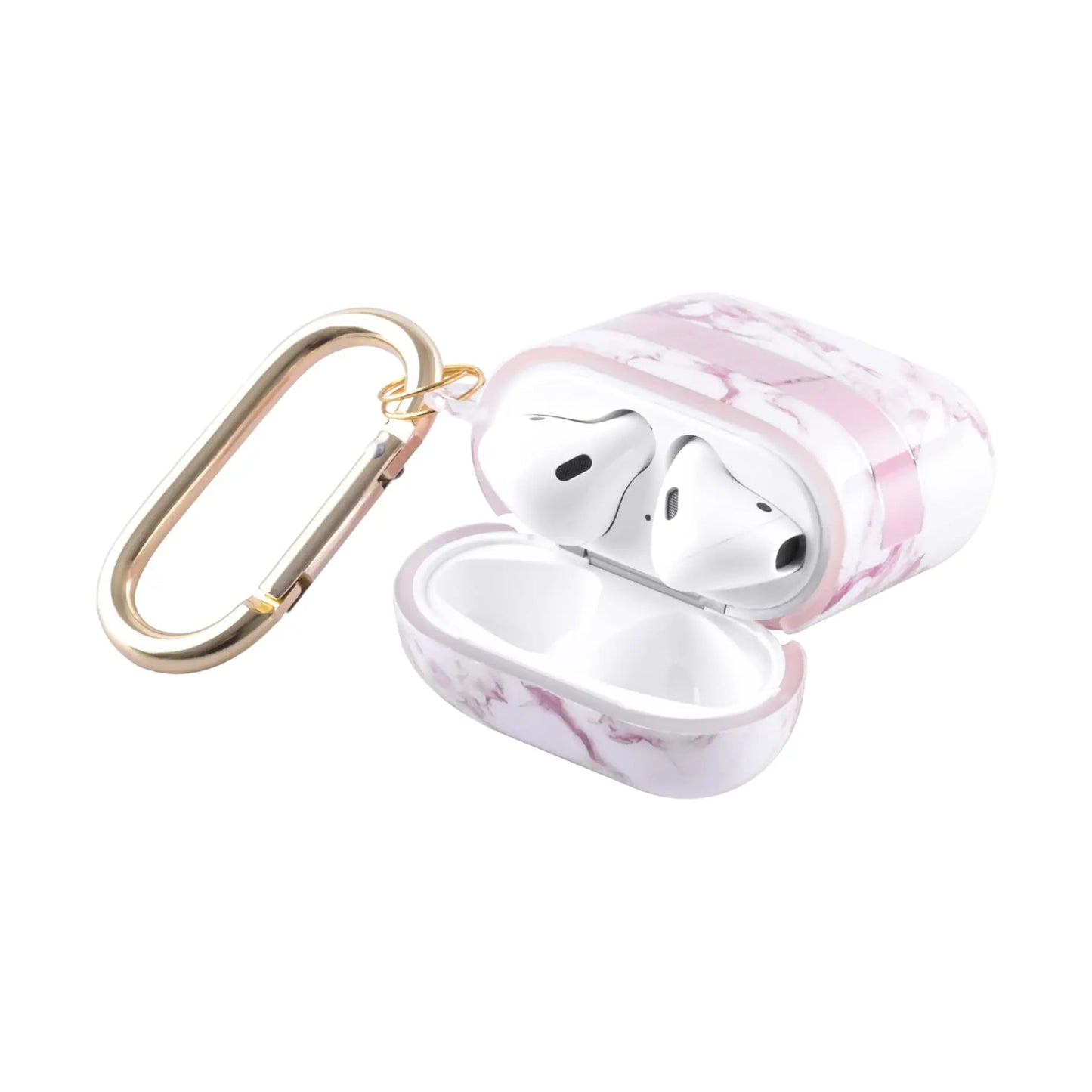 Guess AirPods 2 Hülle Marble - Pink
