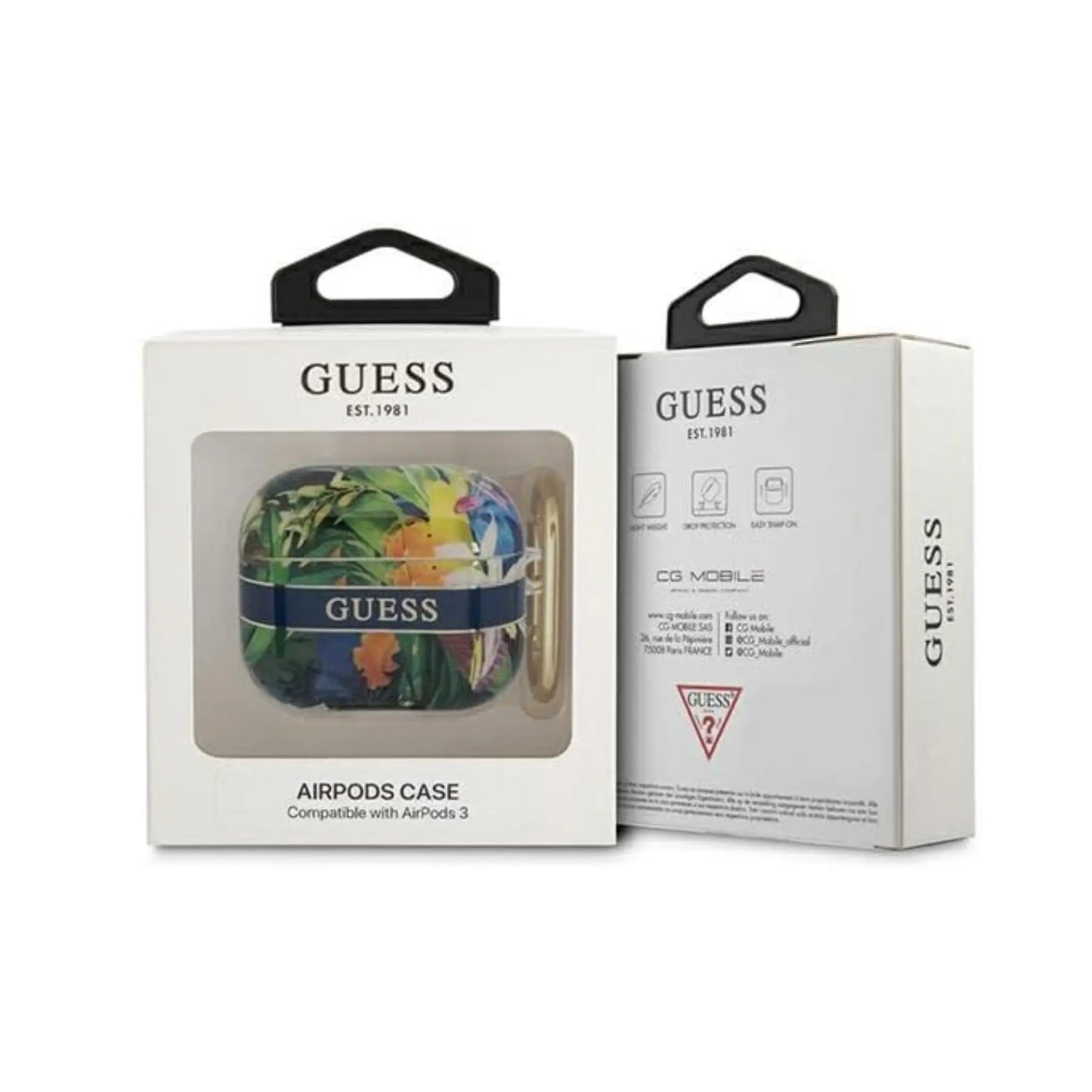 Guess AirPods 3 Hülle GUA3HHFLB – Logo Heart