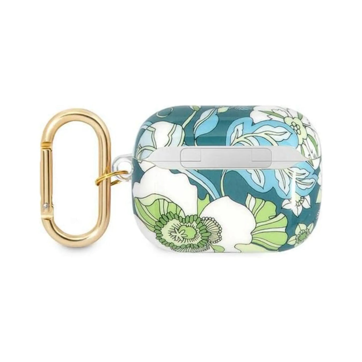 Guess GUAPHHFLN AirPods Pro Hülle Flower Strap Kollektion - Grün