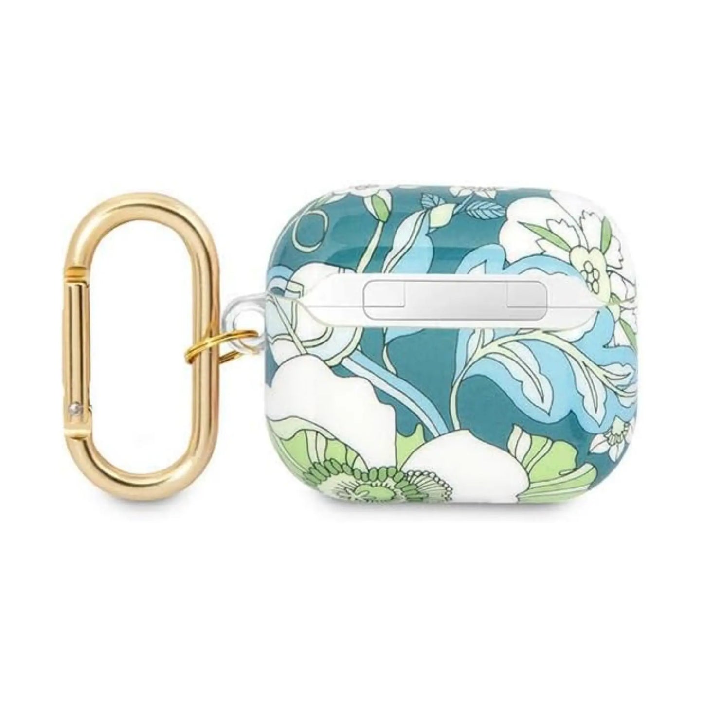 Guess GUA3HHFLN AirPods 3 Hülle Flower Strap Kollektion - Grün