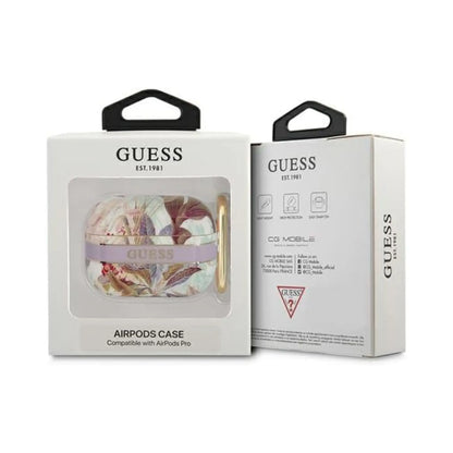 Guess GUAPHHFLU Flower Strap Collection Case, Lila – AirPods Pro