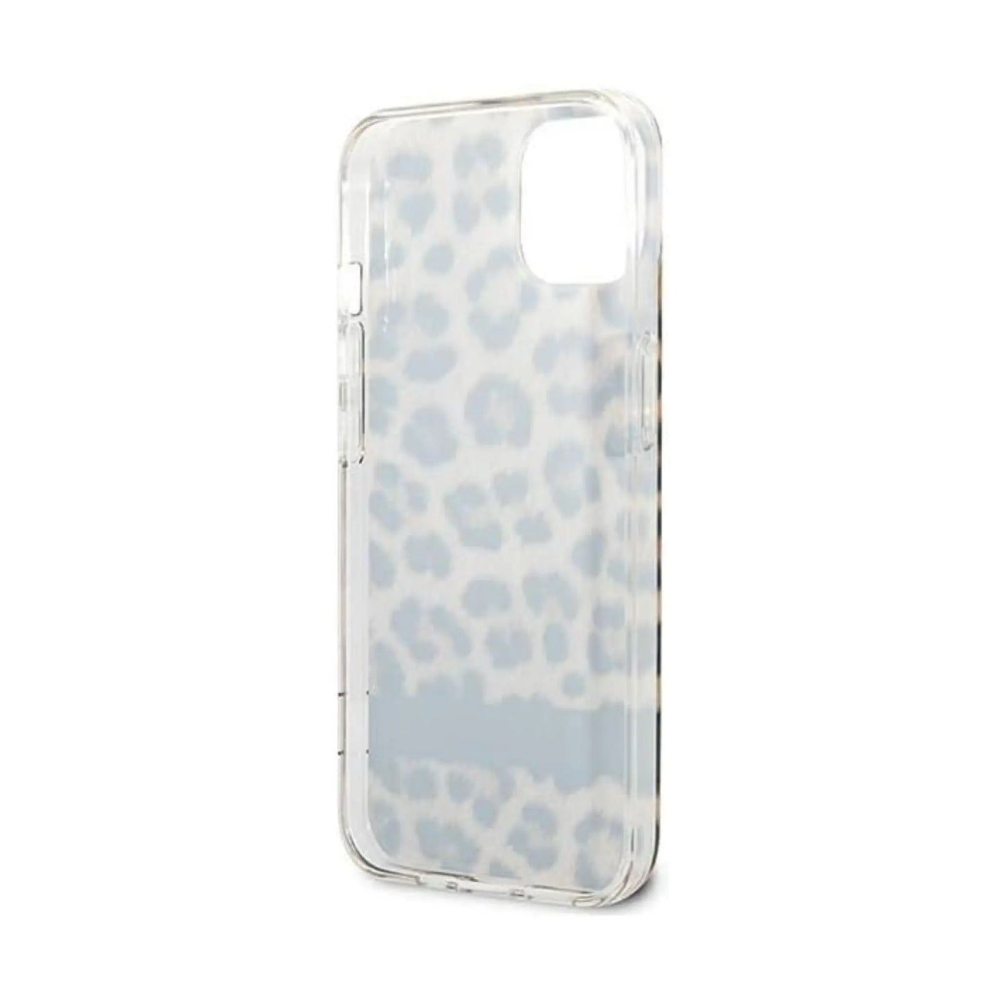 Guess Hülle Leopard Electro Stripe Braun - iPhone 13 Mini