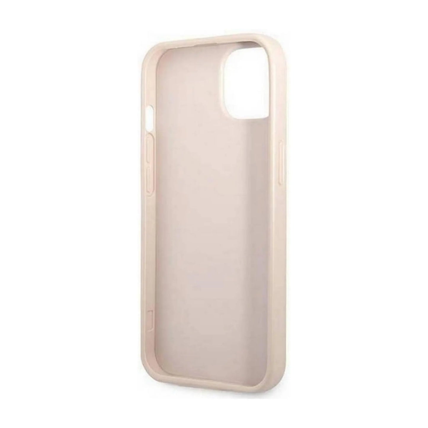 Guess 4G Double Card Back Case geeignet fr Apple iPhone 13 (6.1) - Rosa