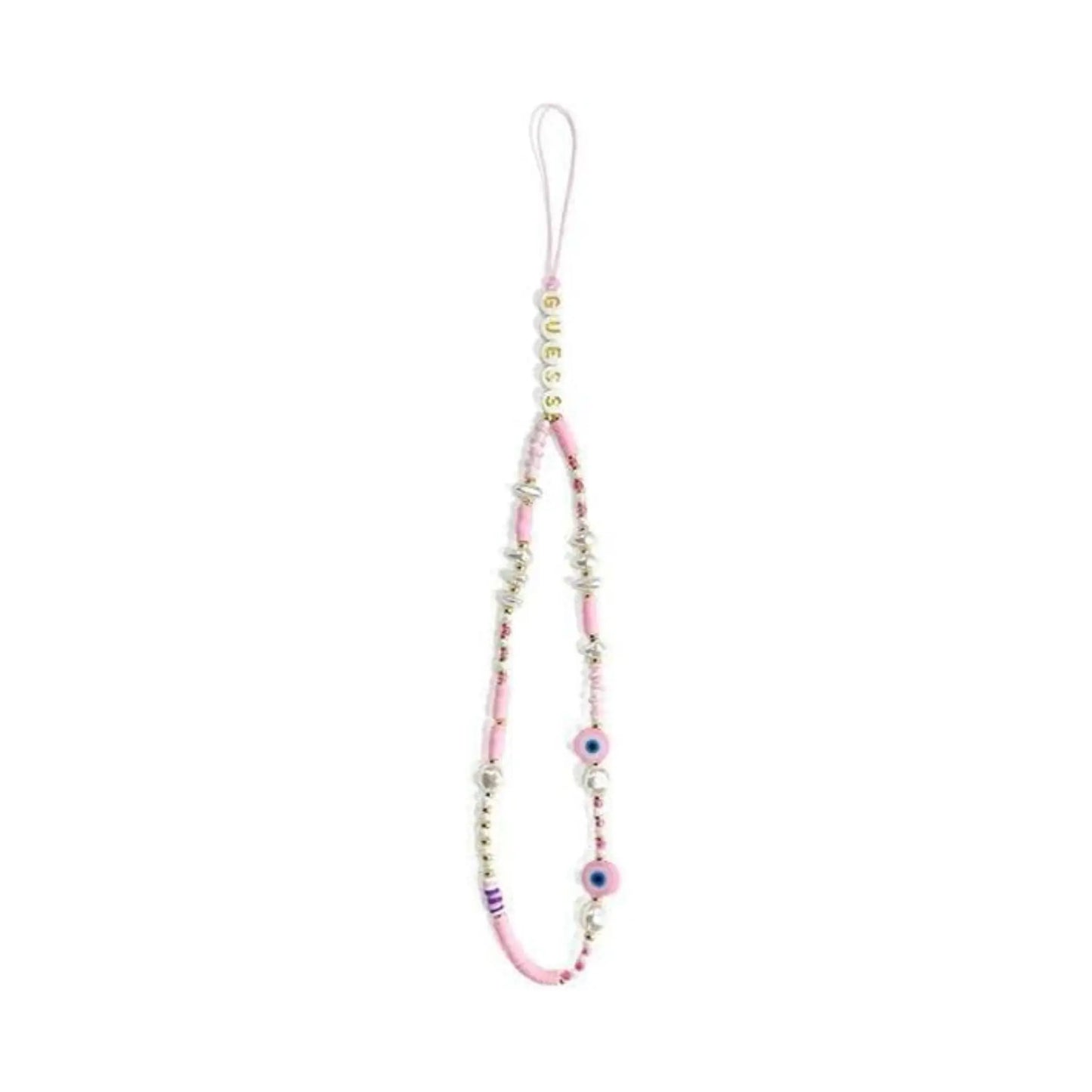 Guess Anhänger GUSTSHPP Rosa - Phone Strap