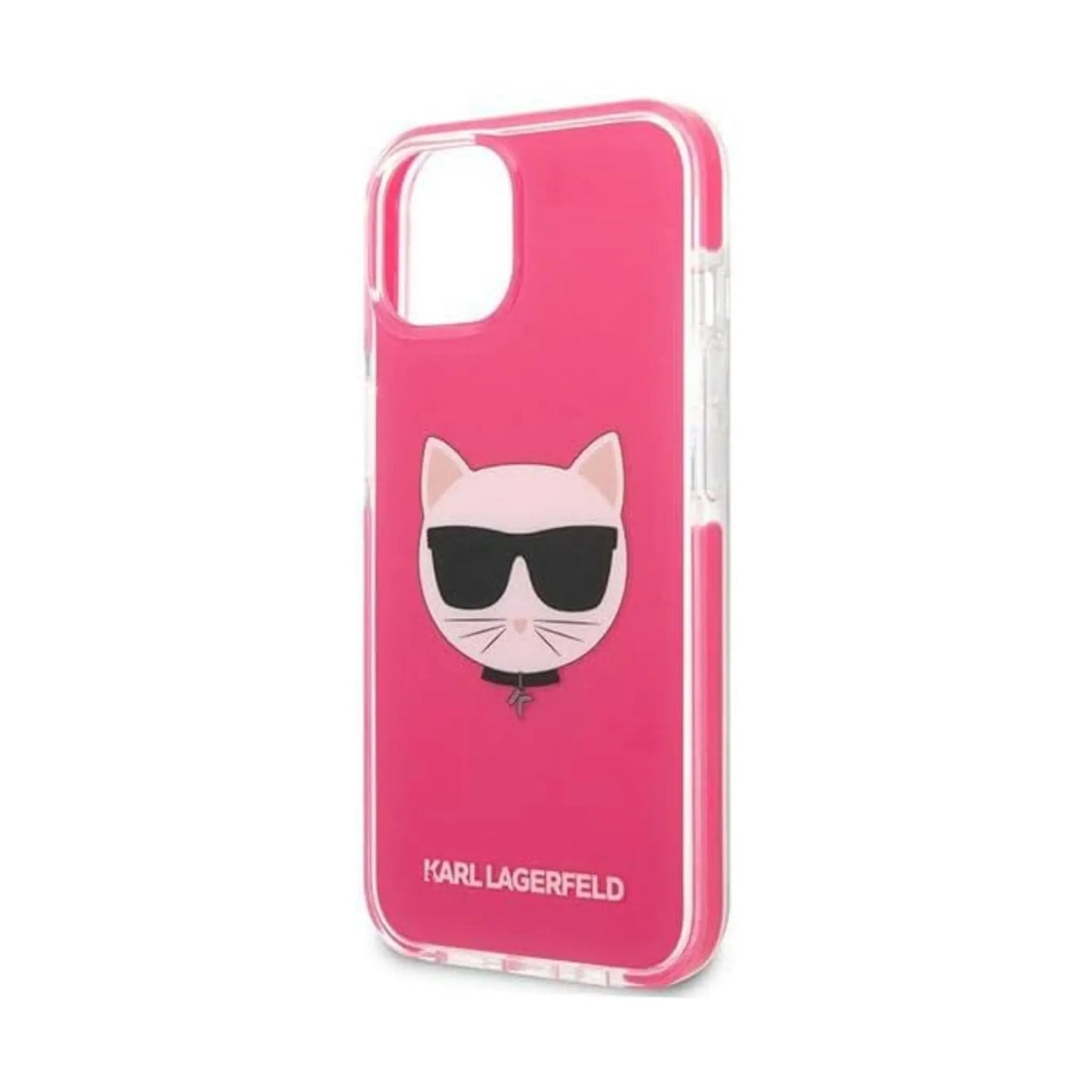 Karl Lagerfeld Hülle KLHCP13MTPECPI Choupette-Kopf Pink – iPhone 13
