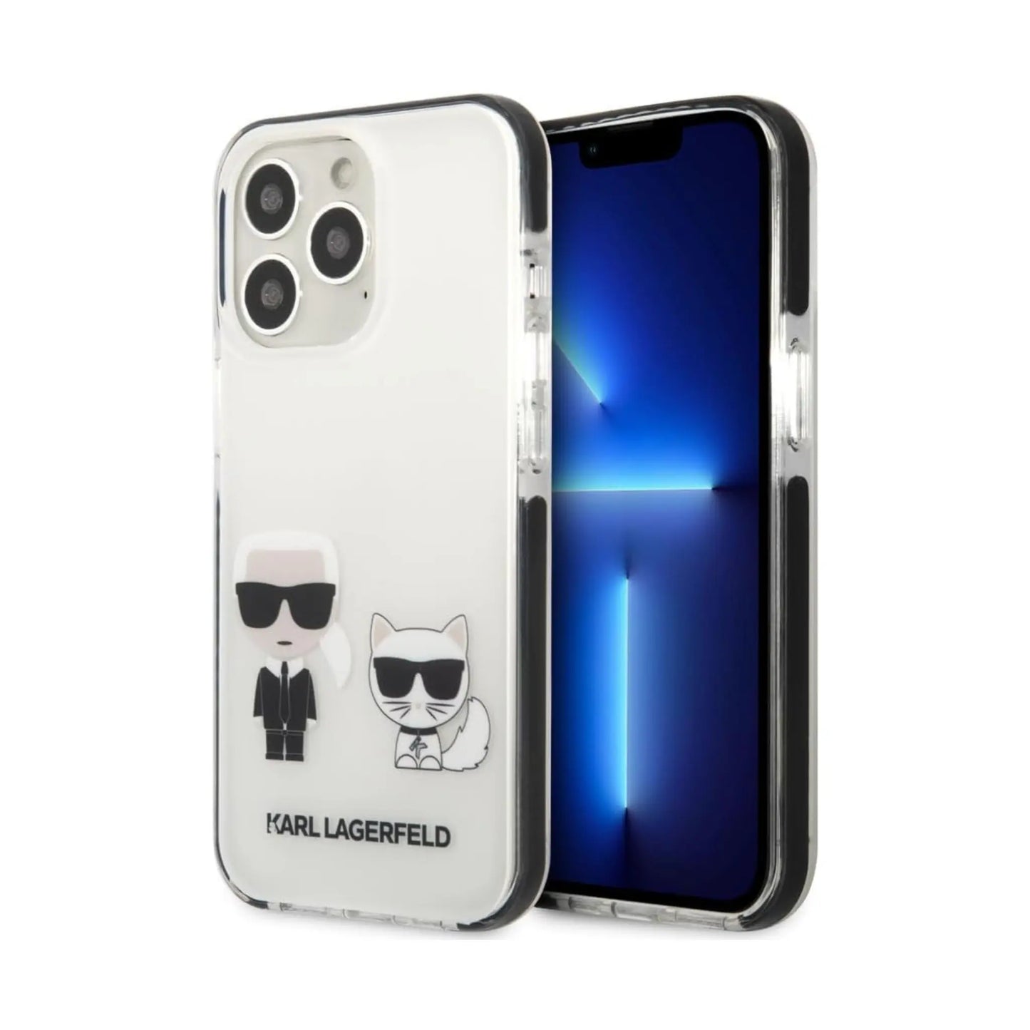 Karl Lagerfeld Hardcase KLHCP13XTPEKCW, Weiß - iPhone 13 Pro Max