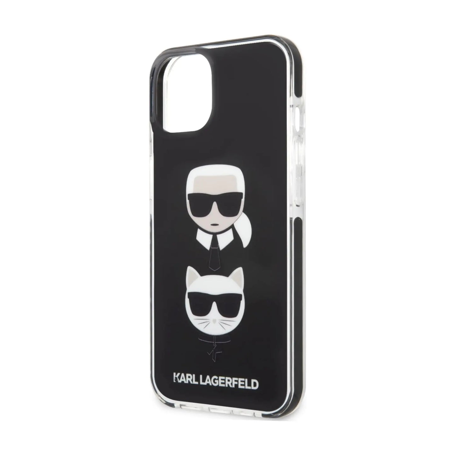 Karl Lagerfeld Hardcase KLHCP13MTPE2TK, Schwarz - iPhone 13