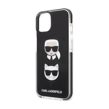 Karl Lagerfeld Hardcase KLHCP13MTPE2TK, Schwarz - iPhone 13