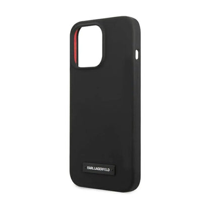 Karl Lagerfeld Hardcase KLHCP13XSLMP1K, Schwarz - iPhone 13 Pro Max