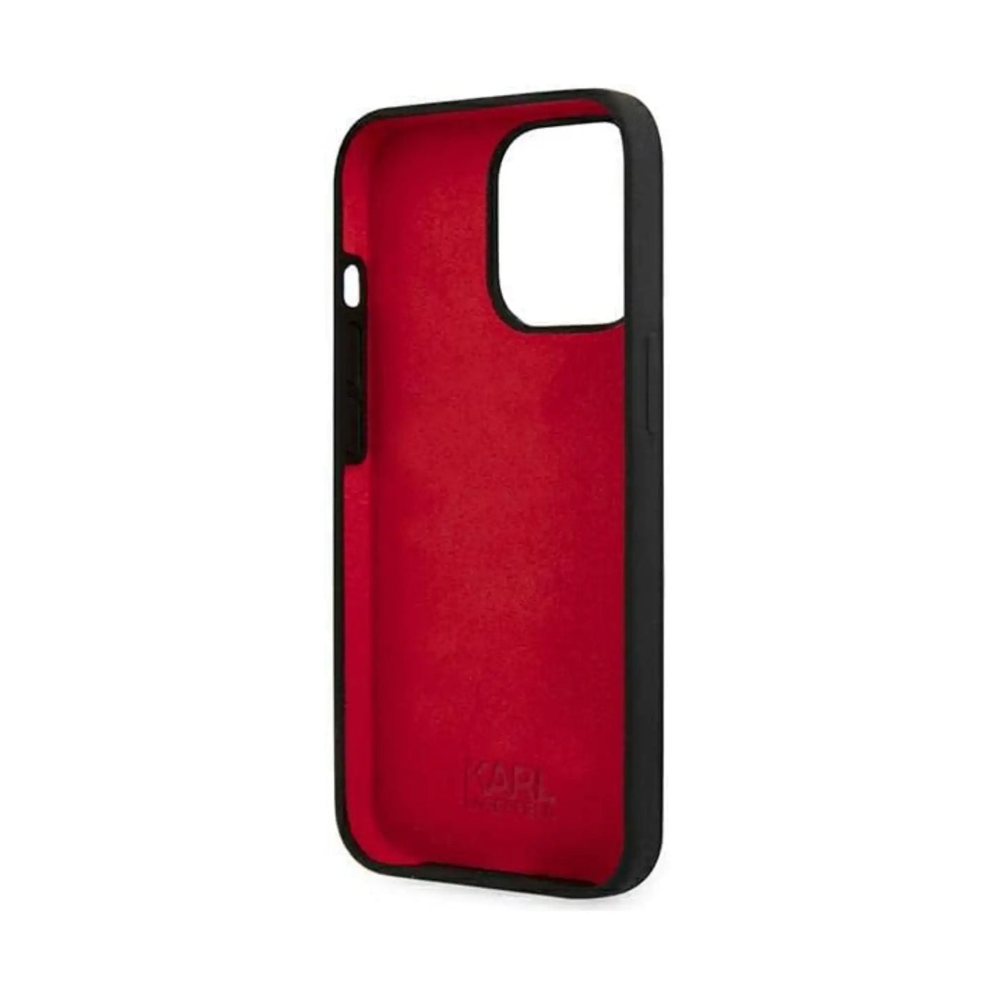 Karl Lagerfeld Hardcase KLHCP13XSLMP1K, Schwarz - iPhone 13 Pro Max
