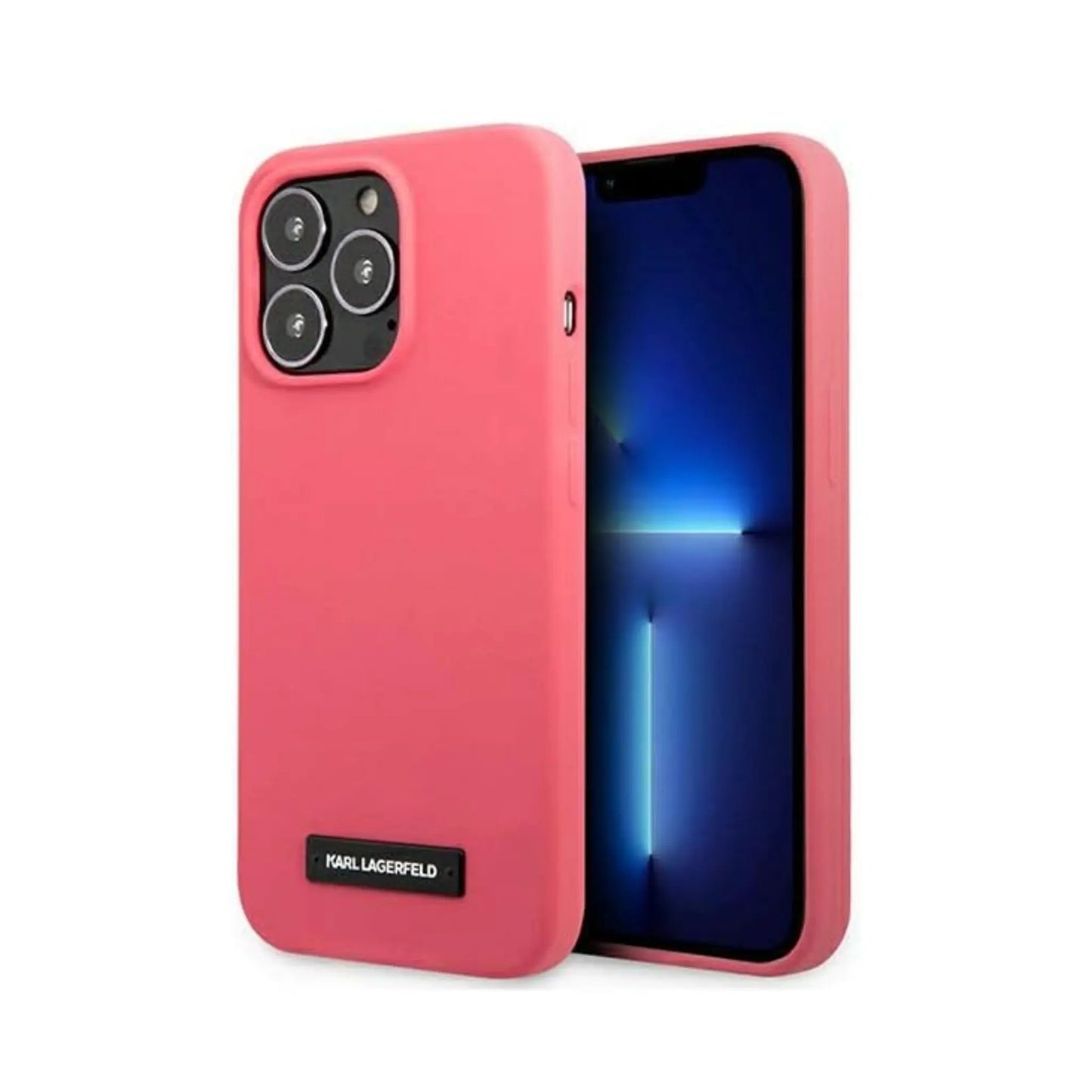 Karl Lagerfeld Hardcase KLHCP13XSLMP1PI, Fuchsia - iPhone 13 Pro Max