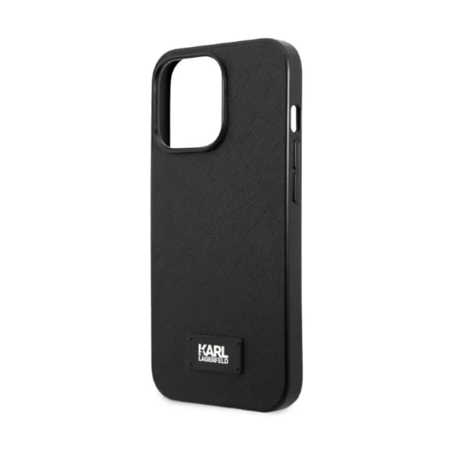 Karl Lagerfeld Hardcase KLHCP13LSFMP2K, Schwarz - iPhone 13 / 13 Pro