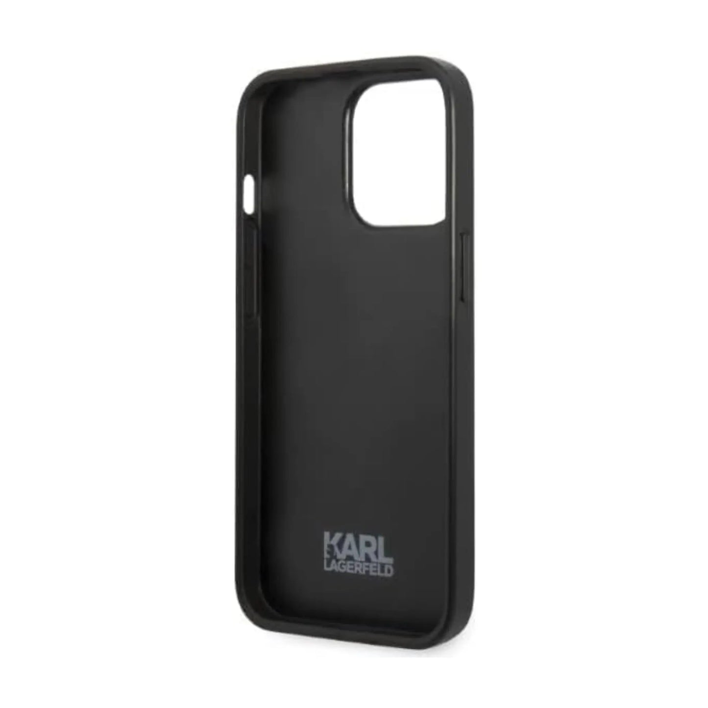 Karl Lagerfeld Monogramm Iconic Patch Case, Rot - iPhone 13 / 13 Pro