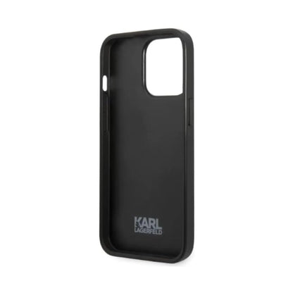Karl Lagerfeld Hülle Monogram Iconic Patch Rot – iPhone 13 Pro Max