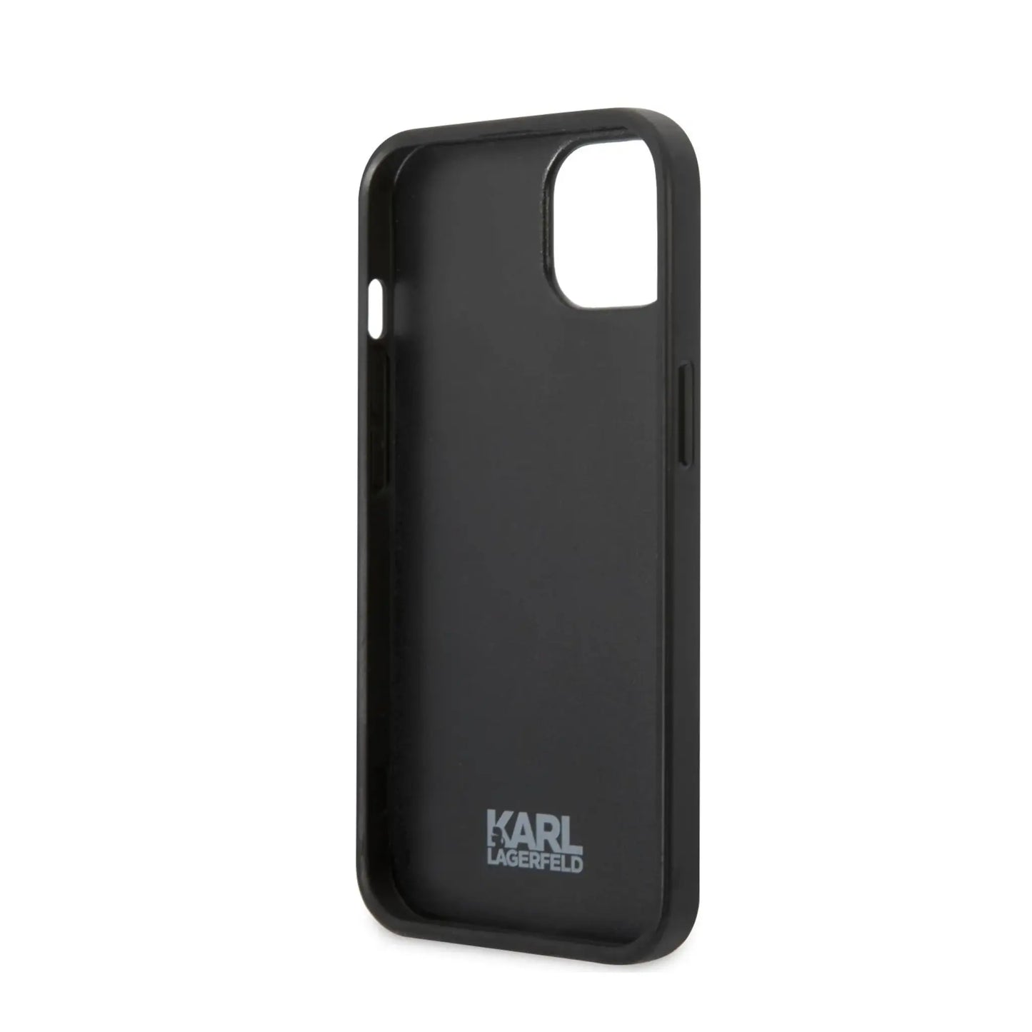 Karl Lagerfeld Iconic Karl Flower Case, Grau - iPhone 13