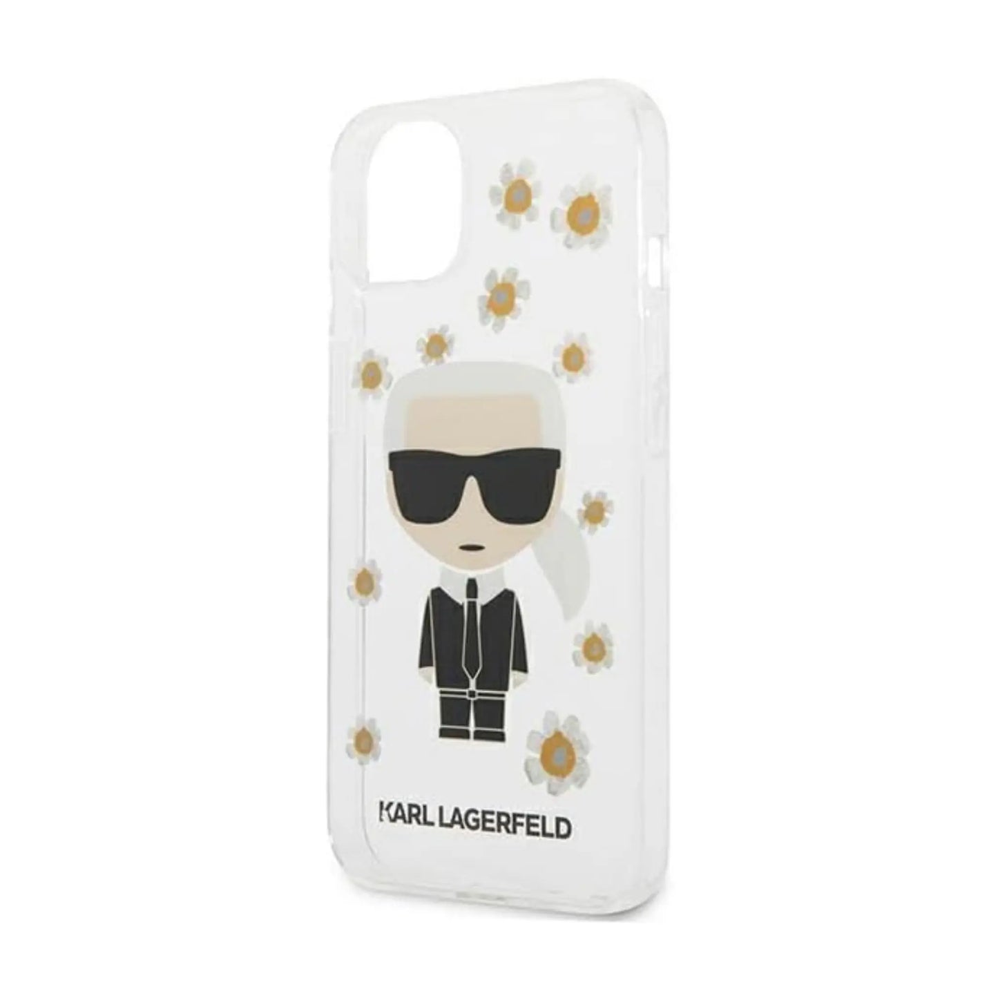 Karl Lagerfeld Hülle Iconic Karl Flower Transparent – iPhone 13 Mini
