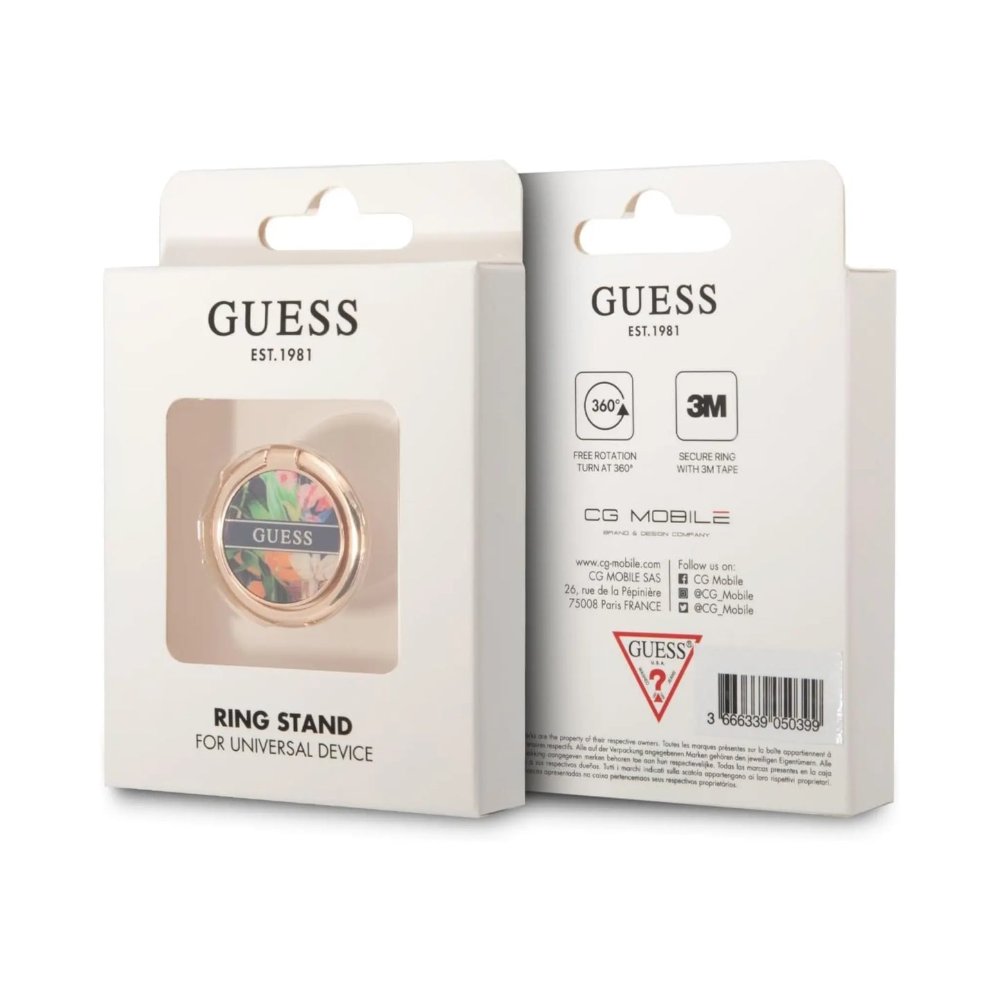 Guess Ringständer Blume Lila