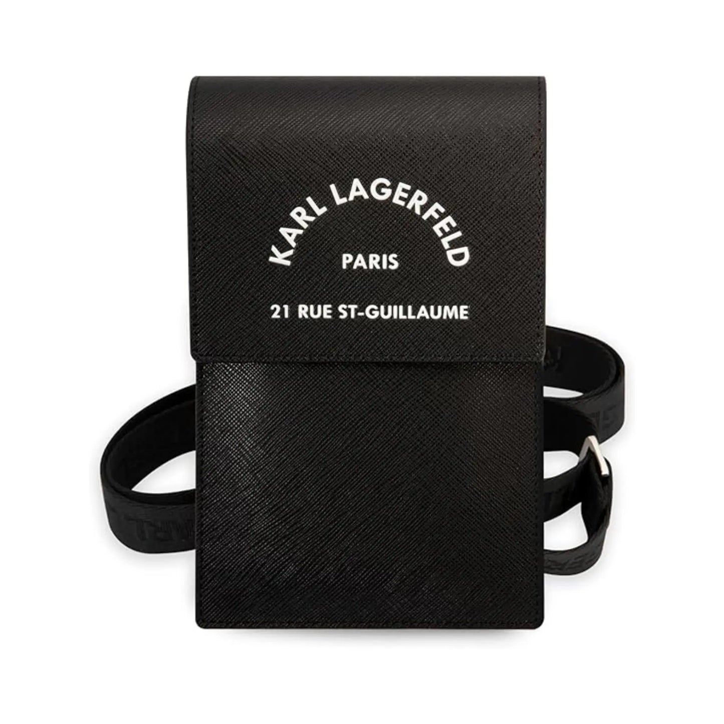 Karl Lagerfeld Handytasche KLWBSARSGK Geprägtes RSG Schwarz – Universal