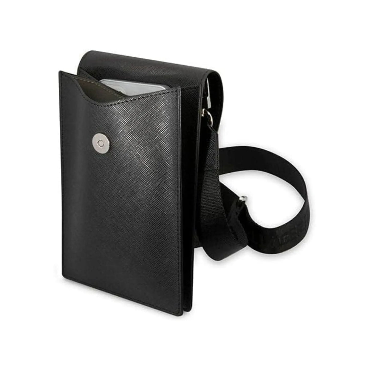 Karl Lagerfeld Handytasche Metal Karl Head Schwarz – Universal