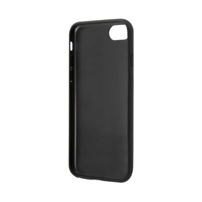 Karl Lagerfeld Saffiano Karl & Choupette Heads Case, Schwarz - iPhone SE 2022 / SE 2020 / 8 / 7